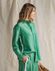 Elemental Shirt - Green-Foxwood-The Elemental Shirt blends laid-back style with a sporty edge. Made from a breathable linen blend, it features classic buttons and collar, a handy chest pocket, and sleek side tape details for a modern twist. Easy to wear and made to move with you. Side tape detail Front pocket placket opening Chest pocket 55% Linen, 45% Viscose Model is wearing a size 10-Pash + Evolve
