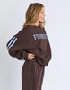 Elevated Sunday Crew - Coffee-Foxwood-The Elevated Sunday Crew brings something a little extra to your everyday layers. *Round neckline *Relaxed fit *Chocolate/Blue-Pash + Evolve