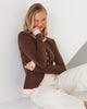 Ella long sleeve - Chocolate-Pash + Evolve-*Long sleeve *Double layer *Button up front *100% Cotton-Pash + Evolve