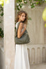 Elle shoulder bag - Olive green-Baleka Leather-Timelessly stylish, Elle is your go to for days that flow from brunch to evening drinks with the girls. With a sleek, minimal silhouette that fits comfortably under the arm, it's the perfect blend of style and ease. Featuring a secure button closure, internal zip, slip pocket and a fully lined interior, the Elle bag carries your essentials with refined simplicity. Understated, modern and ready for wherever the day takes you! A stylish bag designed in the beaut