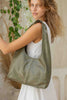 Elle shoulder bag - Olive green-Baleka Leather-Timelessly stylish, Elle is your go to for days that flow from brunch to evening drinks with the girls. With a sleek, minimal silhouette that fits comfortably under the arm, it's the perfect blend of style and ease. Featuring a secure button closure, internal zip, slip pocket and a fully lined interior, the Elle bag carries your essentials with refined simplicity. Understated, modern and ready for wherever the day takes you! A stylish bag designed in the beaut