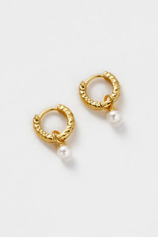 Elle hoop - silver