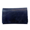 Emily purse - navy-DUSKY ROBIN-Emily is a larger wallet, designed to carry it all! Features include: 13 card slots 2 internal pockets with zip closure A pocket on the back with zip closure 1 note section A large pocket for a passport or a phone (including plus sizes) Dark grey chambray lining Made from the finest softest leather Size: 19cm length x 12cm width x 3cm depth-Pash + Evolve