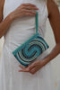 Emma beaded clutch-Pash + Evolve-*Glass beads *Wrist strap *Fully Lined inside *20x12cm-Pash + Evolve