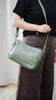 Esme bag - Olive Green Pebble-Baleka Leather-With its seamless silhouette and elevated simplicity, Esme is designed to keep up with your pace - from morning meetings to evening plans. The Pebble leather adds subtle detail, while the adjustable strap allows for easy wear - over the shoulder or crossbody. Thoughtfully finished with a fully lined interior, internal zip and slip pocket, keeping your essentials organised. The perfect, modern style for everyday use. A modern style designed in the beautiful town 