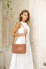 Esme bag - Vintage tan/tan trim-Baleka Leather-With its seamless silhouette and elevated simplicity, Esme is designed to keep up with your pace - from morning meetings to evening plans. A contrast trim adds subtle detail, while the adjustable strap allows for easy wear - over the shoulder or crossbody. Thoughtfully finished with a fully lined interior, internal zip and slip pocket, keeping your essentials organised. The perfect, modern style for everyday use. A modern style designed in the beautiful town o