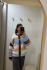 Esme knit cardi - blue/pink-Pash + Evolve-*Button down front *Chunky knit *Stripe *Super warm & Soft-Pash + Evolve