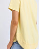 Farrah Tee - Lemon-Foxwood-A new t-shirt to the Foxwood range based on our best selling Farrah Long Sleeve Tee. This 100% Fresh Pima Cotton tee features a classic crew neckline and raw edge detail and is a wonderful everyday stylish option for your casual wardrobe. Round neckline Raw edge detail Relaxed fit 100% Cotton Model is wearing a size 10-Pash + Evolve