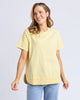 Farrah Tee - Lemon-Foxwood-A new t-shirt to the Foxwood range based on our best selling Farrah Long Sleeve Tee. This 100% Fresh Pima Cotton tee features a classic crew neckline and raw edge detail and is a wonderful everyday stylish option for your casual wardrobe. Round neckline Raw edge detail Relaxed fit 100% Cotton Model is wearing a size 10-Pash + Evolve