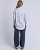Farrah long sleeve - Grey marle-Foxwood-A new crew to the Foxwood range the Farrah Long Sleeve in 100% Fresh Pima Cotton features a classic crew neckline and raw edge detail. This relaxed fit jumper is an easy everyday wear. Round neckline Raw edge detail Relaxed fit Pima Cotton Jersey Our model is 176cm and wears Size 10-Pash + Evolve