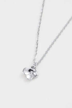 Shelly drop earring - silver