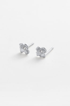 Shelly drop earring - silver