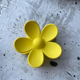 Flower claw clip - yellow-Pash + Evolve-*7.5cm (approx)-Pash + Evolve