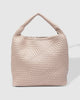 Gabby Woven Shoulder Bag - Malt-Louenhide-The Louenhide Gabby Malt Shoulder Bag adds a casual and relaxed look to your everyday ensemble. Whether you’re headed to the office or planning a weekend getaway, this women’s shoulder bag comfortably fits everything you need. Available in three autumnal tones, seamlessly pair this textured hobo bag with your favourite capsule wardrobe pieces. Dress up your look and exude an elevated casual aesthetic with the soft slouchy silhouette and the gorgeous vegan leather ex