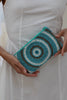 Gracie beaded clutch-Pash + Evolve-*Glass beads *Wrist strap *Fully Lined inside *20x12cm-Pash + Evolve