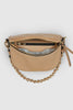 Halsey sling bag - frappe-Louenhide-The Louenhide Halsey Sling Bag is where active meets an urban lifestyle. Your new go-to for fuss free functionality, this soft vegan leather crossbody bag is designed with a secure front zip closure, backside zip pocket and internal zip pocket to keep all your belongings safe when you’re on-the-go. Designed thoughtfully to complement your active schedule with unsurpassed style, wear her with the woven vegan leather chain shoulder strap for elevated style or with the adjus