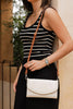 Harlow Crossbody Bag - Vanilla-Louenhide-The Louenhide Harlow Vanilla Crossbody Bag is a timeless, year-round wardrobe staple featuring a subtle woven vegan leather trim. Whether you are heading to brunch or afternoon drinks, the detachable and adjustable crossbody strap allows you to seamlessly transition the Harlow Vanilla from crossbody to clutch. With the two thoughtfully designed compartments and large zip pocket, organise your daily essentials with ease. Available in a range of neutral colourways and 