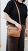 Harlow crossbody bag - Vintage Tan-Baleka Leather-The Harlow crossbody bag is the perfect everyday companion, effortlessly combining style, practicality and comfort, this bag is designed to hold all your daily essentials. The back zip compartment provides easy access to your must-haves, while the spacious compartment includes an internal zip and slip pocket to keep your belongings organised. Perfect everyday bag Spacious main compartment Internal zip and slip pocket Back zip compartment for easy access Adju