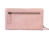 Harriet purse - dusky pink-DUSKY ROBIN-We love the simplicity of the Harriet purse, unzip and everything is on display and within reach. It is a secure, zip around purse with 2 large expandable sections, a divider zip section through the middle, 8 card slots (4 each side) + 2 large sections for notes, receipts or your phone. There is also an external zip for coins. 20.5 x 11.5 x 2cm closed-Pash + Evolve