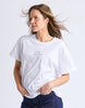 Huntleigh oversized tee - white-Foxwood-Classic oversized tee for casual everyday wear. Featuring front chest embroidery and made with fresh 100% cotton. Round neckline Front chest embroidery Relaxed fit 100% Cotton Our model is 176cm and wears Size 10-Pash + Evolve