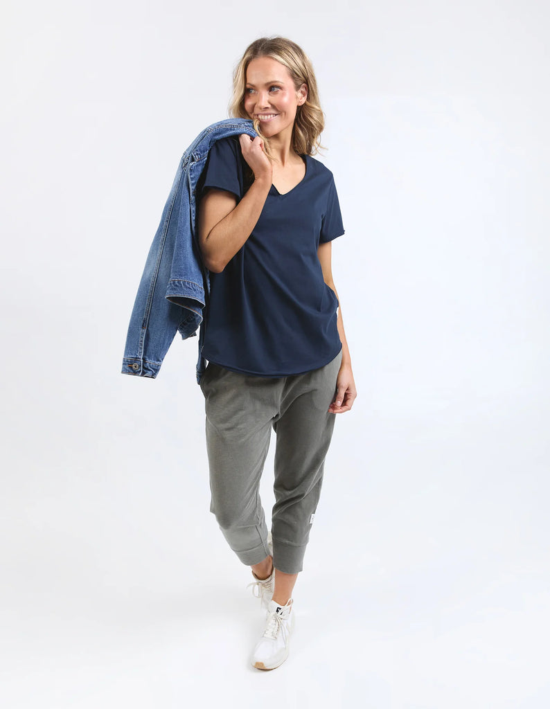 Pima Vee Tee - Navy