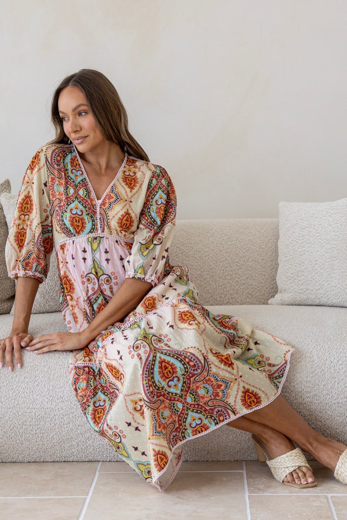Zahli dress - paisley
