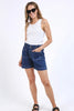 Lennox denim short - dark blue wash