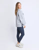 Intention Oversized Crew - Grey Marle/Navy-Foxwood-A familiar favourite, refreshed. The Intention Crew is cut in the same shape as our best selling Interval Crew, giving you that just right oversized fit you already love. Updated with bold Foxwood branding for a fresh sporty feel, it is soft, cosy and made for wherever the day takes you. Foxwood exclusive front chest artwork Side splits Oversized fit 100% Cotton Our model is 176cm and wears Size 10-Pash + Evolve