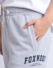 Intention trackpant - grey marle/navy-Foxwood-Your off-duty uniform just got an upgrade. The Intention Trackpant pairs a relaxed fit with soft cotton comfort, finished with a drawcord waist and elastic cuffs for that easy, pulled-together feel. The Foxwood side leg print adds a sporty edge, making them perfect for everything from slow mornings to weekend errands. Foxwood exclusive side leg artwork Elastic waist with drawcord Elastic cuff 100% Cotton Our model is 176cm and wears Size 10-Pash + Evolve