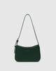 Ivy shoulder bag - forest green-Louenhide-The Louenhide Ivy Forest Green Shoulder Bag is a forever piece made to move with you. Designed to seamlessly transition from an elevated day look to the ideal night out companion, this petit shoulder bag is an essential addition to your capsule wardrobe. Created for the minimalist, this clean, seamless style effortlessly combines refinement with functionality. Secure your day-to-night essentials with the discreet top-zip closure, ensuring your belonging won’t fall o