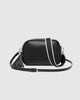 Jacinta Gia crossbody bag - black-Louenhide-The Louenhide Jacinta Black Crossbody Bag with Gia Strap is the ultimate everyday bag for women looking for style without compromising function. Feel luxe and sporty with this soft, camera style bag over your shoulder, now in Forest Green and Black new season colours. Walk out in style with this casual crossbody bag and keep your essentials secure with its slip and zip pockets. The Jacinta Gia is a staple in the Louenhide world, loved by women of all ages and styl