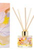 Japanese honeysuckle - diffuser-FRANKIE GUSTI-A sweet flowering vine with notes of juicy mandarin, jasmine and Japanese neroli. A blooming fruity floral with pops of citrus and a touch of earthy cedar wood. Artwork by Jade Fisher 100mls4-6 months useCruelty free + veganHigh quality fragrance oil Natural reedsHand poured in the Yarra Valley | Melbourne-Pash + Evolve