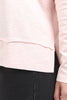 Jayne Throw On Top - Pale Pink-Foxwood-The Jayne Throw on Top is the perfect lightweight long sleeve to take you through the seasons. Cut from a comfy, cotton slub jersey this women's top features a crew neck, trendy exposed stitching and side split hi-low hem. Seriously versatile we know you'll be wearing this on repeat. Round neckline Design lines Raw edge details 100% Cotton Our model is 176cm and wears Size 10-Pash + Evolve