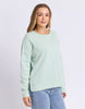 Jayne Throw On Top - Subdued Mint-Foxwood-The Jayne Throw on Top is the perfect lightweight long sleeve to take you through the seasons. Cut from a comfy, cotton slub jersey this women's top features a crew neck, trendy exposed stitching and side split hi-low hem. Seriously versatile we know you'll be wearing this on repeat. Round neckline Design lines Raw edge details 100% Cotton Model is wearing a size 10 Our model is 176cm and wears Size 10-Pash + Evolve