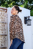 Jessie shirt - leopard-Pash + Evolve-*Long sleeve *Elasticated cuffs *Button down front *Hi-low hemline *Leopard print all over *Lightweight material *100% Polyester-Pash + Evolve