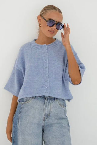 Hutton Denim Shirt - Light Blue