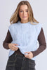 Josie knit top - ice blue-Foxwood-*Knit top *Ice Blue *Designed in Australia *100% Acrylic-Pash + Evolve