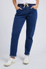 Juliette Jogger Jean - Dark Blue-Foxwood-Looking for a jean with the comfort of a jogger? Look no further. The Juliette Denim Jogger looks like a classic 5 pocket jean but boast the stretch and elastication of a jogger ensuring comfort all day long! These mid-blue washed jeans are constructed from lightweight 11.5oz denim and a ready to wear! Denim Cotton Elastane Designed in Australia-Pash + Evolve