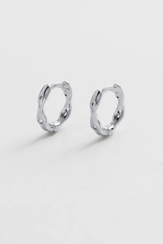 Evil Eye earring - Silver