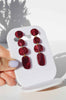 Juno earrings - merlot-Hagen + Co-A contemporary earring with drops of organic shapes in a beautiful merlot coloured marble acrylic. So sleek and timeless. *Materials: Acrylic*Nickel Free earring posts *Light weight and easy to wear. *Earring: 16mm x 65mm *Packaged in a gift box-Pash + Evolve