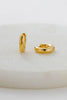 Kendall huggie - gold-Zafino-A timeless essential, the Kendall Huggie features a sleek, polished gold finish with a softly rounded silhouette. Designed for everyday wear, this classic piece adds effortless sophistication to any ear stack – perfect on its own or layered with your favourite hoops. Metal: 18K Gold Plated on BrassDimensions: 8mm HoopWater Resistant: Splash proof, not recommended to be worn in the ocean or pool Water resistant Hypoallergenic & Nickel Free Female Founded & Family Owned-Pash + Evo