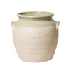 Kitchen Life Utensil Jar - peppercorn-Robert gordon-Inspired by the steady rhythm of the kitchen, this collection celebrates the beauty of daily preparation and time spent cooking. Subtle glazes and gentle leaf embellishment introduce softness and balance to everyday cooking, finished in a reactive glaze with delicate speckling. Made from stoneware Microwave & Dishwasher safe Earthy clay body with green reactive glaze 18cm | 19cm Designed in Australia-Pash + Evolve
