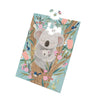Koala sanctuary - 1000pc puzzle-Diesel & Dutch-Designed by Milly and Mae using a wide array of greens, teals and pinks, a Koala holds tight to her baby. Sitting high in the trees they have not a care in the world, just enjoying the sanctuary of the Australian bush Our team at Diesel and Dutch, design puzzles to be hung in the family home. Often designing two complimentary puzzles that will feature well together in any room of your home. Designing to the latest in homeware design, as well as key colours and 