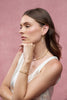 LUNA PEARL BRACELET - GOLD-Zafino-The Luna Pearl Bracelet is a refined everyday piece that blends delicate gold chain with luminous freshwater pearls. Each pearl is spaced along the chain to create an effortless, modern silhouette that feels both timeless and easy to style. Perfect worn alone for subtle elegance or layered with other bracelets, Luna adds softness and texture to your jewellery stack. From everyday wear to bridal styling, this piece delivers understated sophistication. A lightweight pearl ess