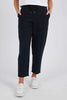 Larissa pant - black-Elm-A pant you'll reach for everyday. Featuring a comfortable elastic waist, turned up cuffs and pockets, the Larissa Pant in flattering and drapey linen lyocell are the ideal pants for work, rest and play. Elastic back waist Pintuck detail on front leg Turn back cuffs Linen Lyocell-Pash + Evolve