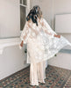 Laura cape - white lace-Pash + Evolve-*One size *Lace pattern *Cape-Pash + Evolve