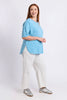 Lauren Short Sleeve Tee- Stripe Tonic Blue/Azure-Elm-The Lauren S/S Tee Stripe is a timeless everyday style with an easy relaxed fit. Crafted from soft stretch cotton jersey, it features a classic crew neckline, yarn-dyed stripes and a flattering scooped hem. Pair it with denim, shorts or relaxed pants for effortless casual dressing. Yarn dyed stripe Flattering Scooped Hemline Crew Neckline Relaxed fit 95% cotton 5% elastane jersey-Pash + Evolve