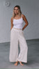 Lila pant - natural-Pash + Evolve-*Linen pant *Pockets *Elasticated waist *Wide leg *70% Linen, 30% Viscose-Pash + Evolve