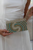 Lilly beaded clutch-Pash + Evolve-*Glass beads *Wrist strap *Fully Lined inside *20x12cm-Pash + Evolve