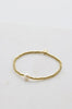 Lily bracelet - gold-Zafino-Introducing the Lily bracelet, a timeless fusion of sophistication and natural beauty. Available in radiant gold or elegant silver, this bracelet features a lustrous freshwater pearl, delicately nestled within its design. *18K Gold Plated Solid Stainless Steel Base *16.5cm Elastic *Water proof: Can be worn in the ocean or pool-Pash + Evolve